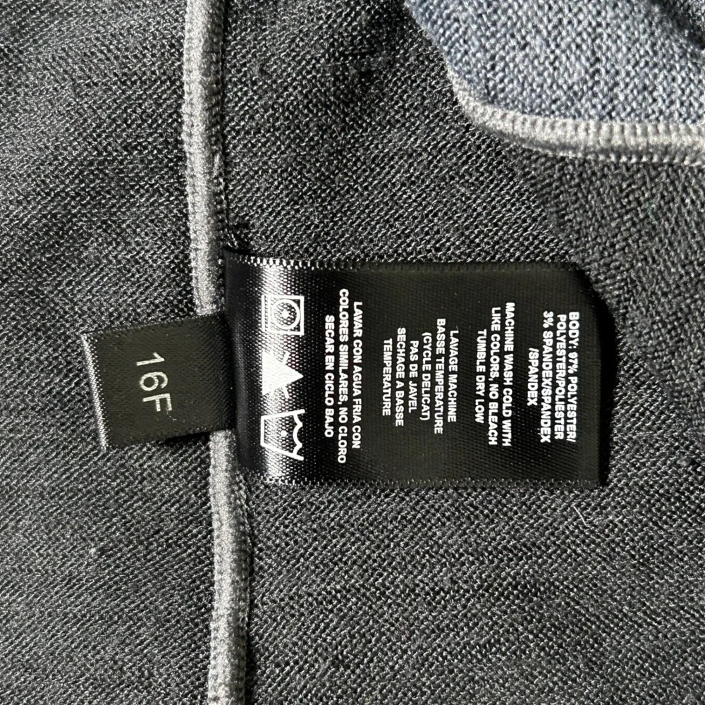 Kuhl Revel 1/4 Zip Pullover Mens Medium Black Gray Colorblock Thumbhole sweater